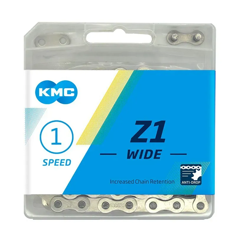 KMC Z1 112L Wide Chain in Silver