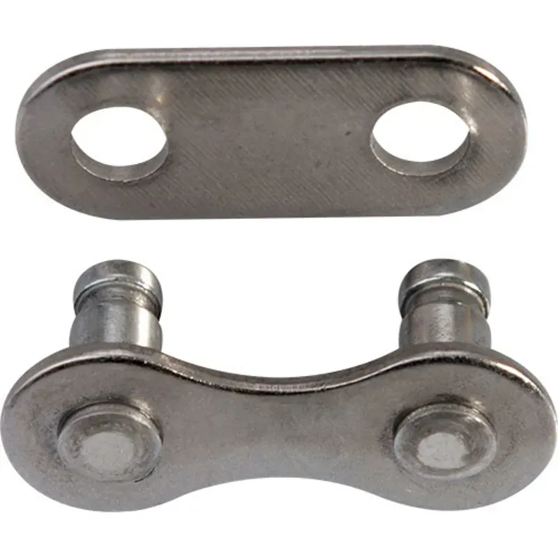 KMC Snap-on Single Speed 3/32-inch Chain Links in Silver - 1 Pair