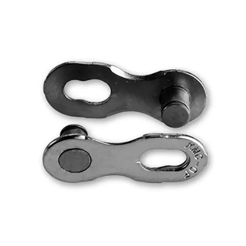 KMC MissingLink 12-speed Non-Reusable Chain Joining Links in Silver - 1 Pair