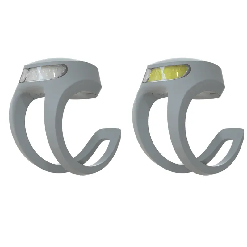 Knog Frog V3 Light Twin Pack in Grey-1