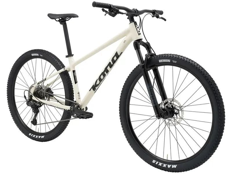 Kona Cinder Cone Hardtail Mountain Bike in Gloss Bone-1
