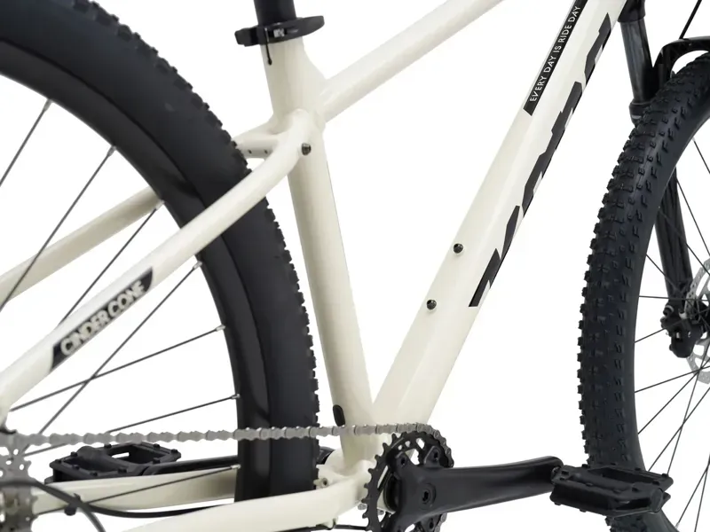 Kona Cinder Cone Hardtail Mountain Bike in Gloss Bone-6