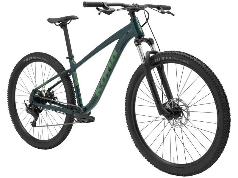 Kona Fire Mountain Mountain Bike in Gloss Emerald-1