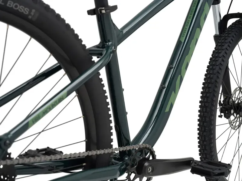 Kona Fire Mountain Mountain Bike in Gloss Emerald-6