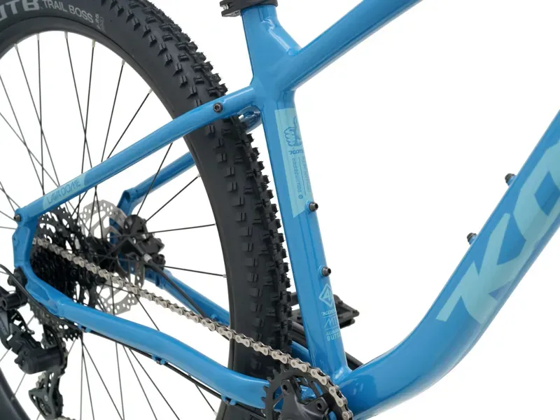 Kona Lava Dome Hardtail Mountain Bike in Gloss Celestial Blue-5