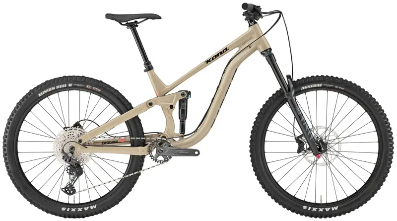 Kona Process G2 153 27.5 in Gloss Mocha with Black and Orange Decals