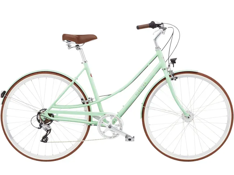 Electra Loft 7D EQ Step-Thru City Bike In Seafoam