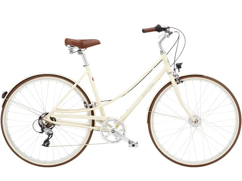 Electra Loft 7D EQ Step-Thru City Bike In Cream