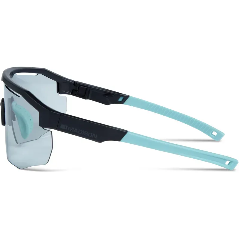 Madison Eyewear Cipher Photochromic Sunglasses in Matt Black-2