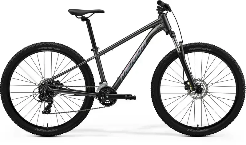 Merida Big Seven Mountain Bike in Gunmetal Grey/Blue