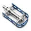 MKS BM-7 Alloy Body and Plate 1/2-inch Axle Road Pedals in Blue