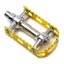 MKS BM-7 Alloy Body and Plate 1/2-inch Axle Road Pedals in Gold
