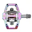 HT Components T2 9/16-inch BMX Pedals in Oil Slick