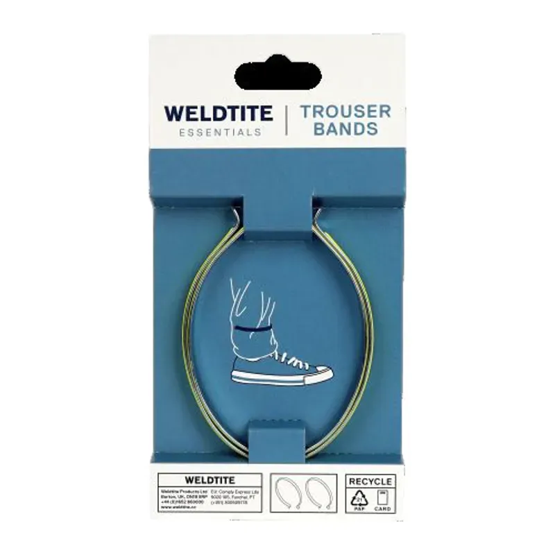 Adie PVC Covered Trouserbands in Reflective Yellow