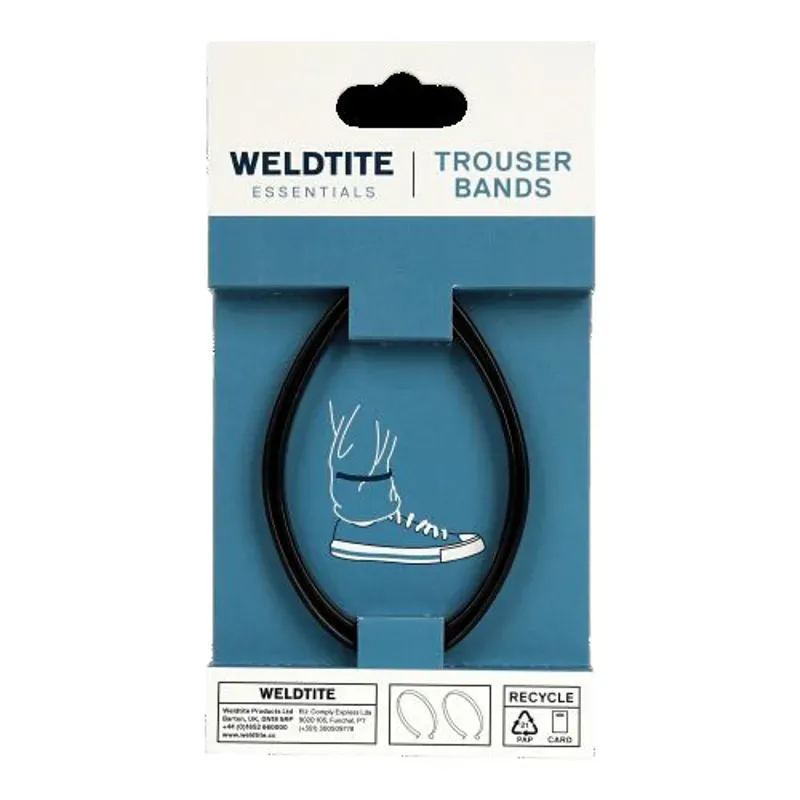 Adie PVC Covered Steel Trouserbands Black