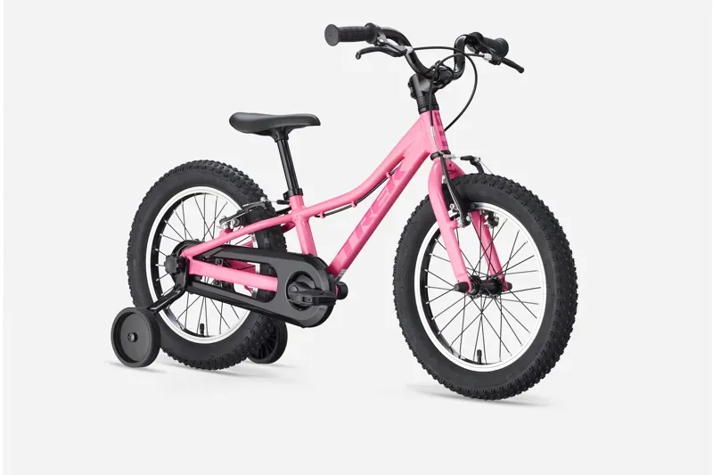 Trek Precaliber 16 Freewheel Children's Bike in Pink Frosting-1