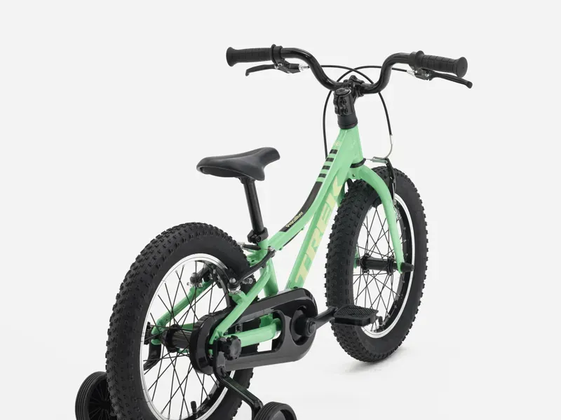 Trek Precaliber 16 Freewheel Children's Bike in Green Flash-2