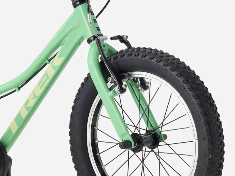 Trek Precaliber 16 Freewheel Children's Bike in Green Flash-5