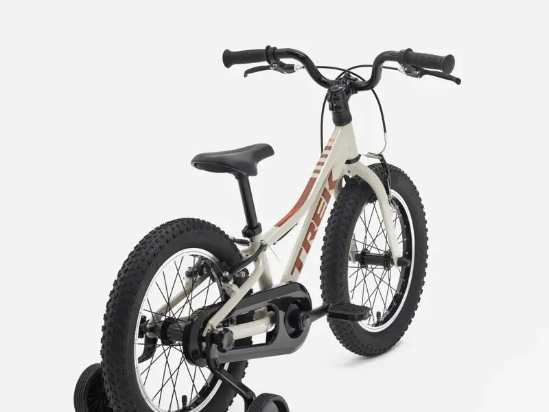 Trek Precaliber 16 Freewheel Children's Bike in Buff Beige-2