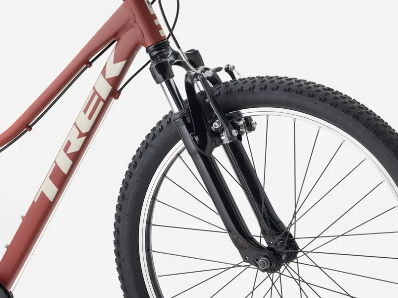 Trek Precaliber 24 Suspension Children's Bike in Sedona Red-5