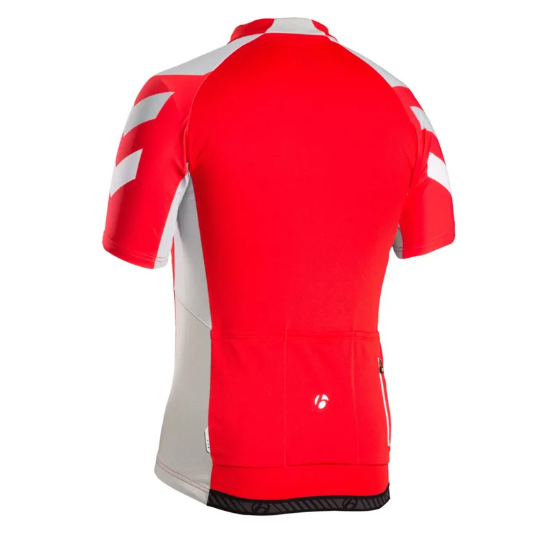 Bontrager Race Short Sleeve Jersey Size Small in Red/White-1