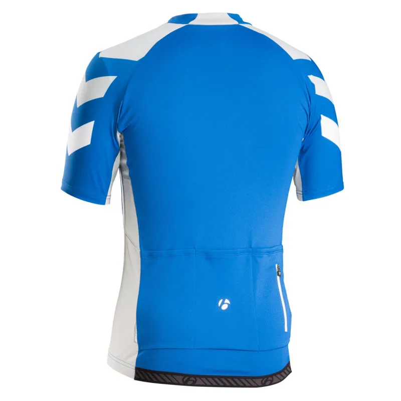 Bontrager Race Short Sleeve Jersey Size Small in Blue/White-1