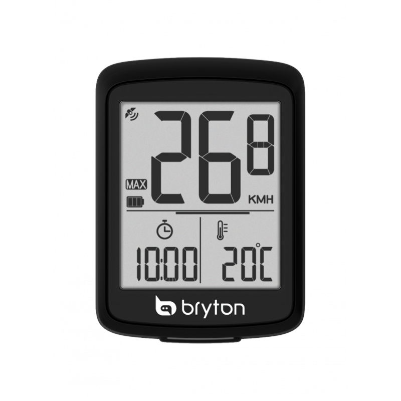 Rider E10 Cycle Computer in Black-2