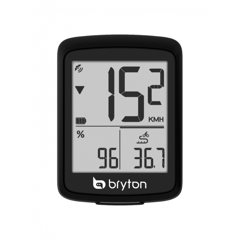 Rider E10 Cycle Computer in Black-1