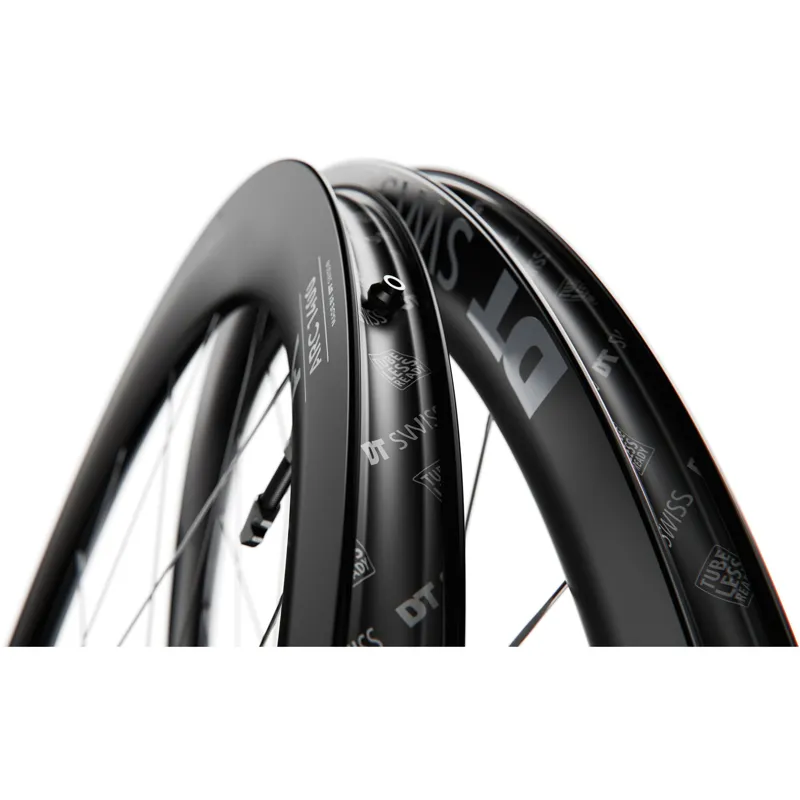 DT Swiss Arc 1400 Wide Dicut 65 700c 100x12mm Wheel in Black-1
