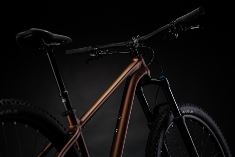 Merida Big Trail 500 MTB In Mokka Brown-8