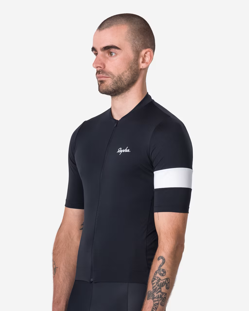 Rapha Core Cycling Jersey in Black-3