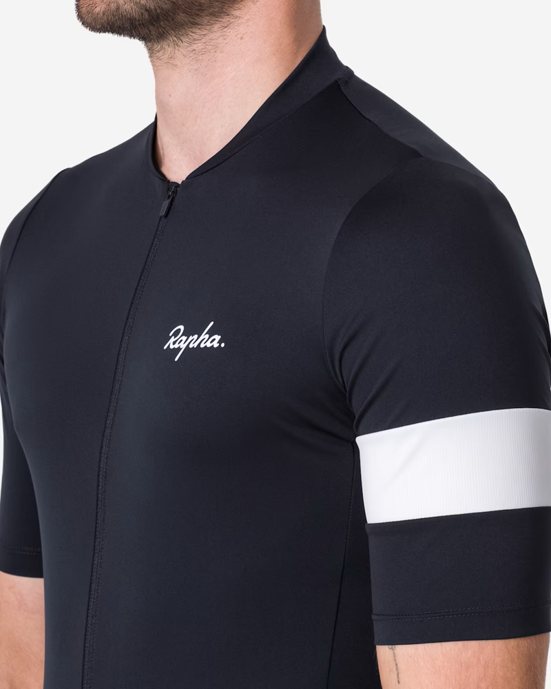 Rapha Core Cycling Jersey in Black-4