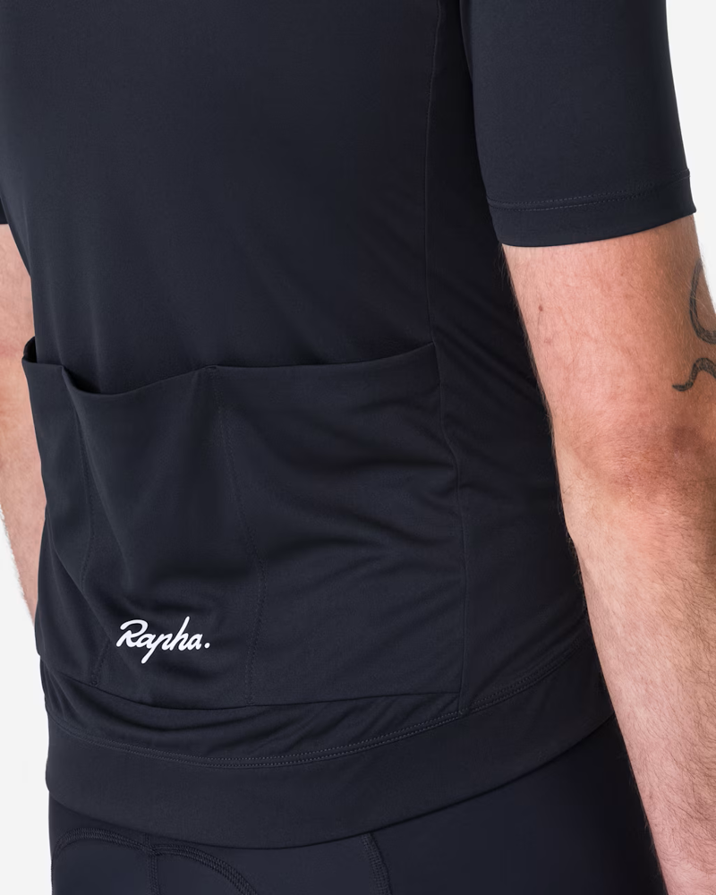 Rapha Core Cycling Jersey in Black-5