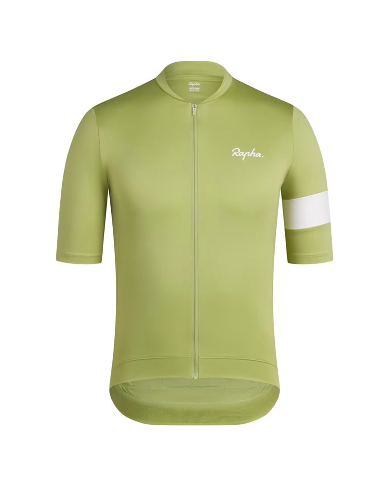 Rapha Core Cycling Jersey in Fern/White