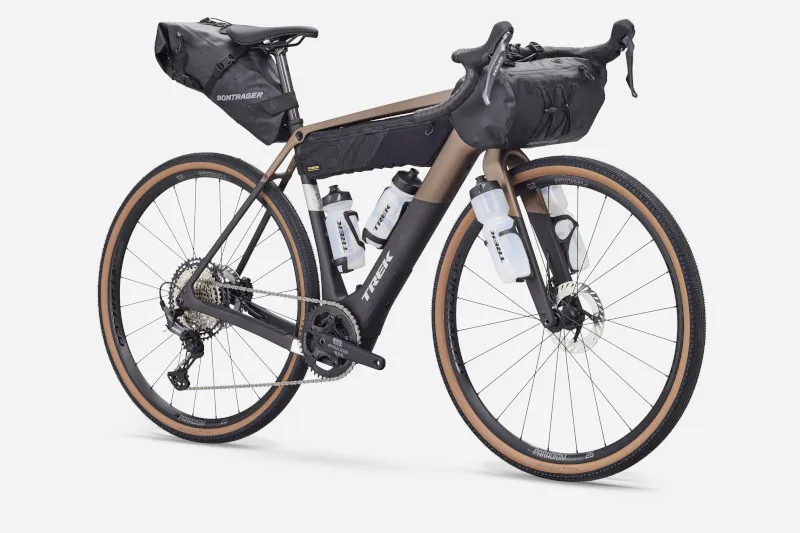 Trek Checkpoint+ SL 5 Electric Gravel Bike in Bronze Age/Dark Web-5