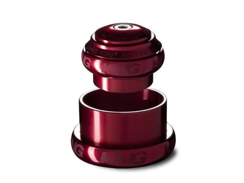 Chris King NoThreadset Tapered Headset 1 1/8 - 1.5 EC34/28.6  EC49/40 Red