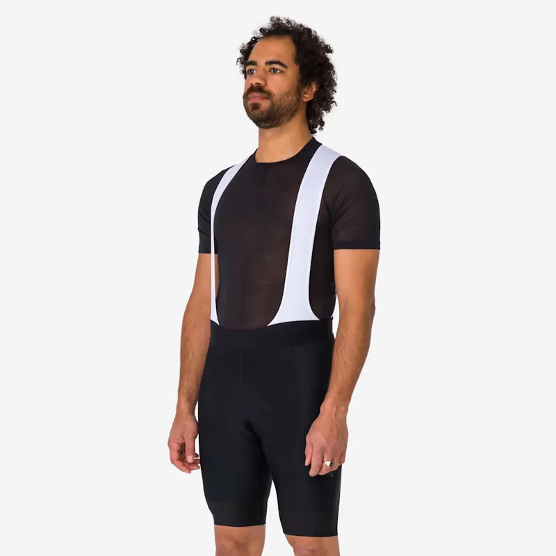 Rapha Men's Core Bibshorts in Black/White-2