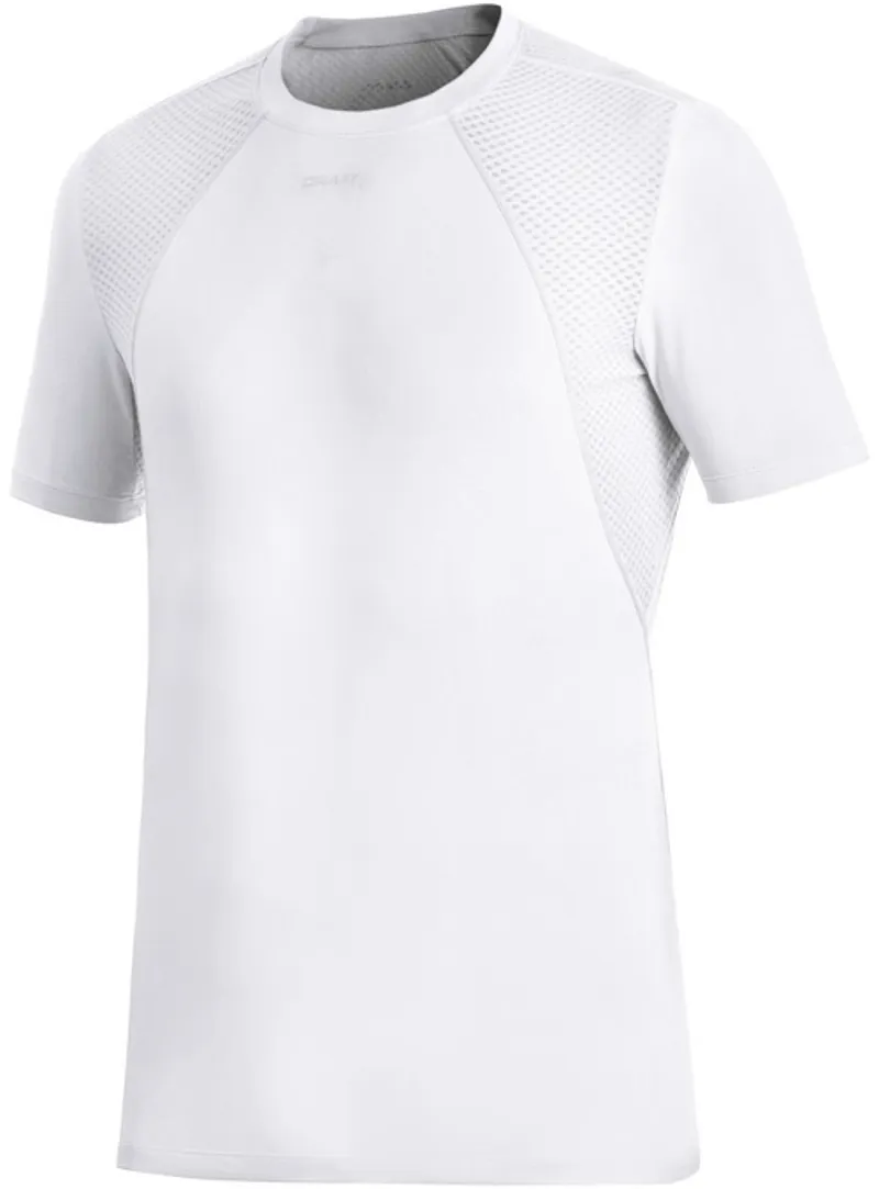 Craft Men's Cool Concept Piece Short Sleeve Baselayer Size XL in White