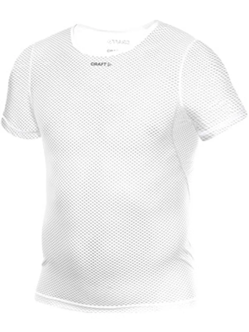 Craft Men's Stay Cool Mesh Superlight Tee Baselayer Size Large in White