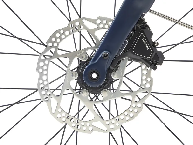 Kona Dew-E DL Electric Bike in Matte Midnight Blue with Blue-Grey Decals-8