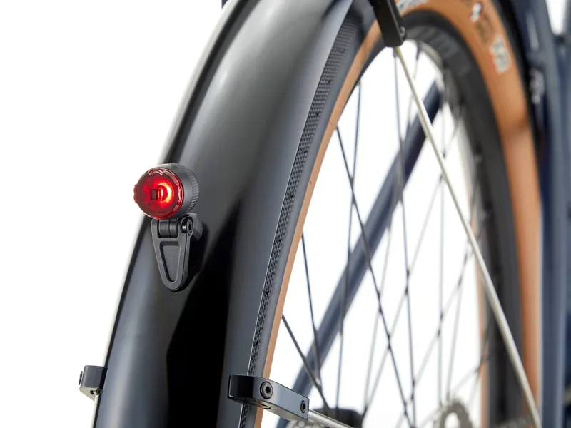 Kona Dew-E DL Electric Bike in Matte Midnight Blue with Blue-Grey Decals-4