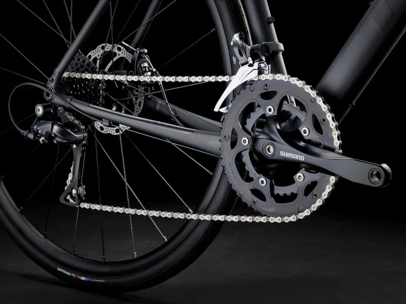 Trek Domane AL 2 Road Bike in Lithium Grey-9