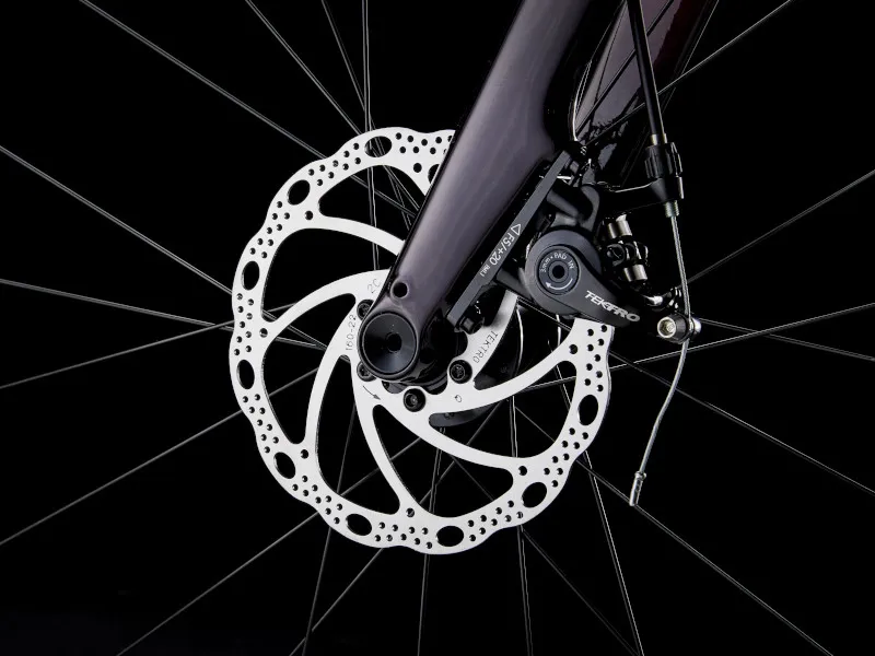 Trek Domane AL 2 Road Bike in Crimson to Carbine-6