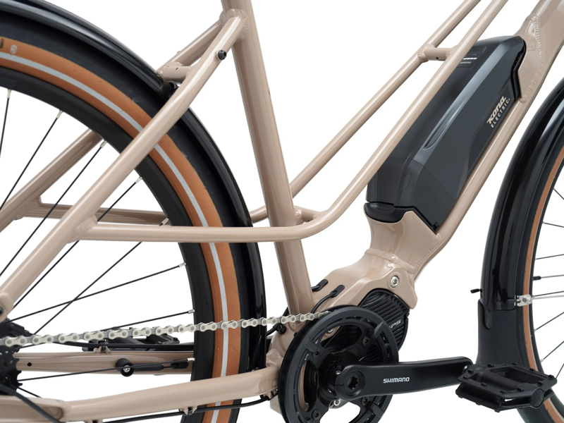 Kona Ecoco Electric Bike in Gloss Toffee-4