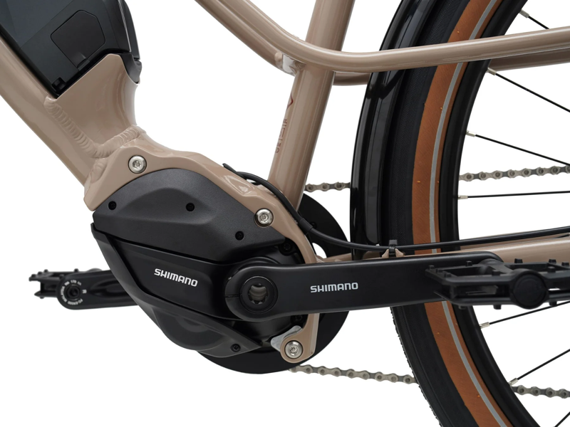 Kona Ecoco Electric Bike in Gloss Toffee-6