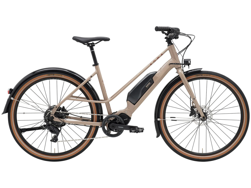 Kona Ecoco Electric Bike in Gloss Toffee