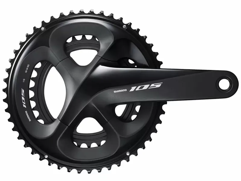 Shimano FC-R7000 105 Compact Chainset HollowTech II 170mm 50 / 34T black
