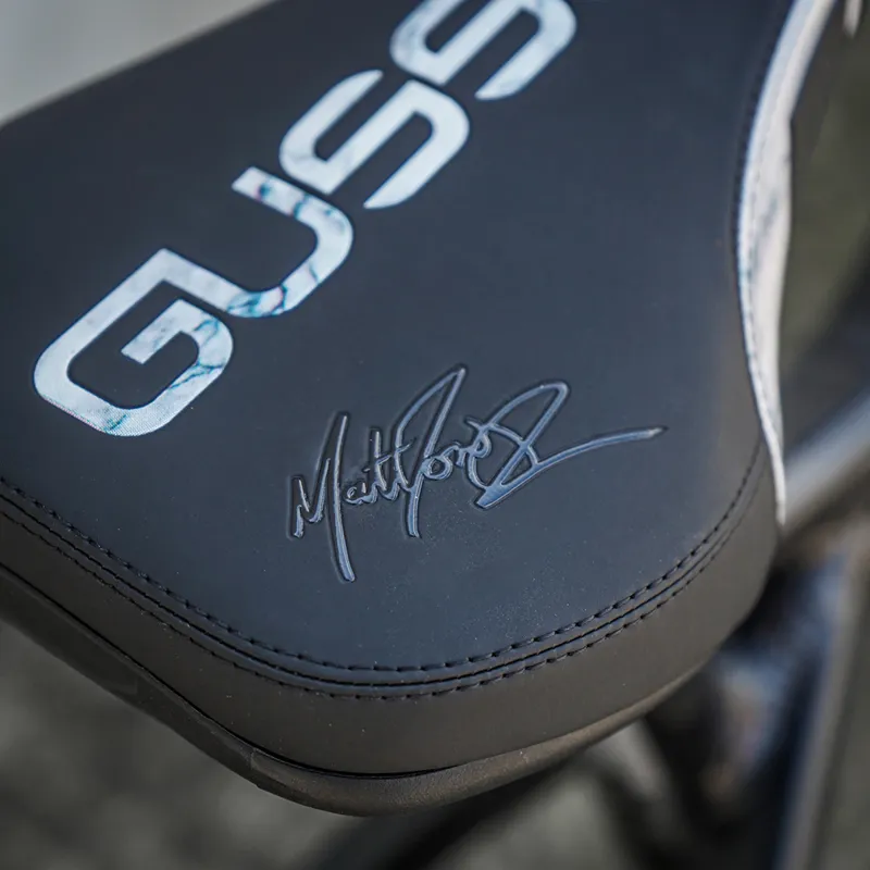Gusset S2 FR Saddle - Matt Jones Signature Edition Grey - Marble -6