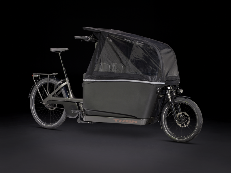 Trek Fetch+ 4 Electric Cargo Bike in Black-3