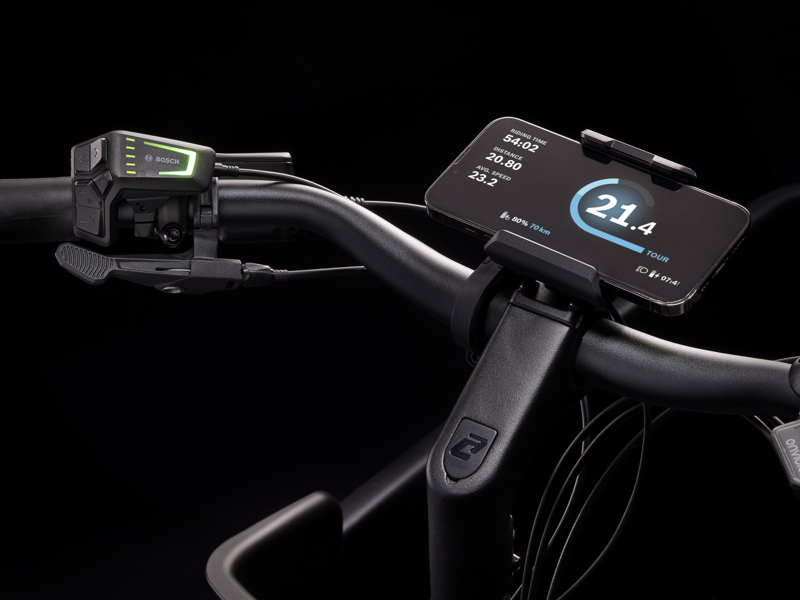 Trek Fetch+ 4 Electric Cargo Bike in Lava-7